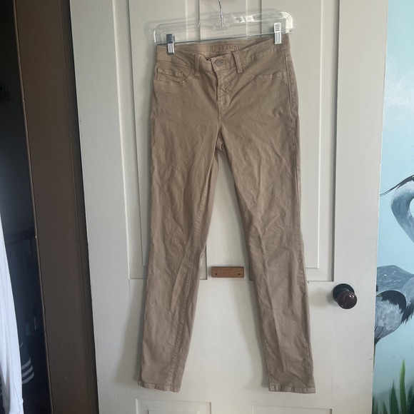 J Brand Denim - J Brand Vint Drab Skinny Leg  Khaki Jean Denim Size 26 Capsule Cotton Classic